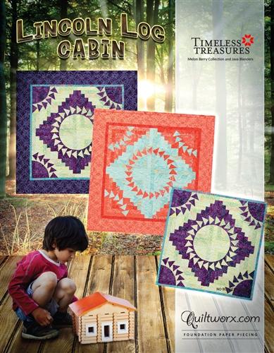 Quiltworx, Lincoln Log Cabin, JNQ177P2