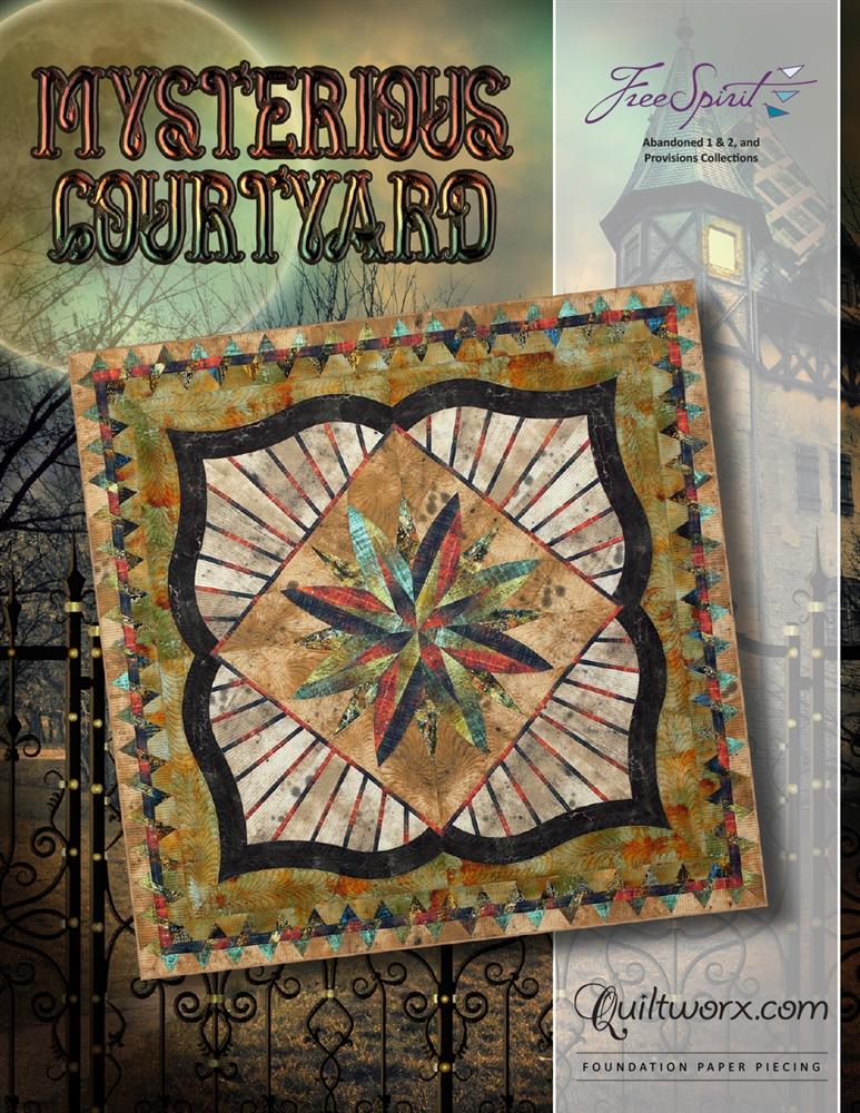 Quiltworx Mysterious Courtyard Pattern, JNQ00269P7