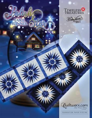 Quiltworx, Polish Star Table Runner, JNQ00247P1