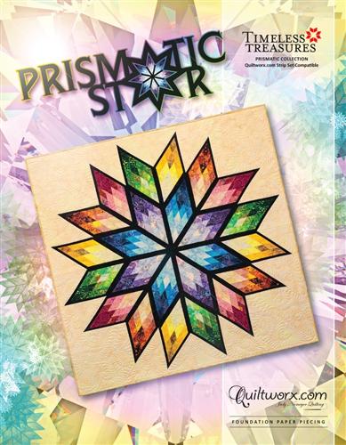 Quiltworx, Prismatic Star, JNQ176P