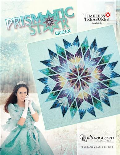 Quiltworx, Prismatic Star Queen, JNQ00252P1