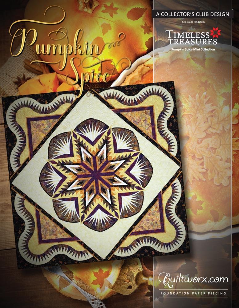 Quiltworx Pumpkin Spice Pattern, JNQ00273P5