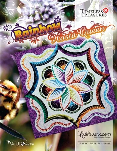 Quiltworx, Rainbow Hosta Queen, JNQ138P3