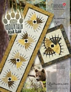 Quiltworx, Rocky Mountain Bear Claw, JNQ188P