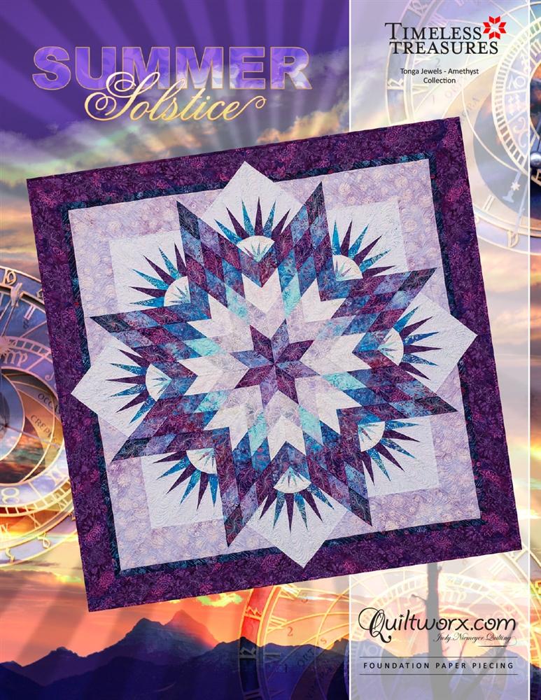 Quiltworx Summer Solstice Pattern, JNQ89E