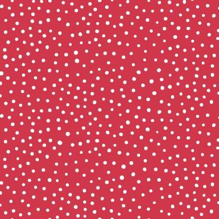 RJR Fabrics, Happiest Dots, RJ4010-PO11, Poppy