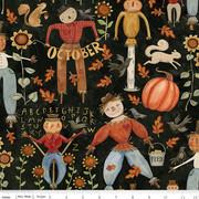 Riley Blake Bittersweet Farm, C14850-MIDNIGHT, Midnight, Teresa Kogut