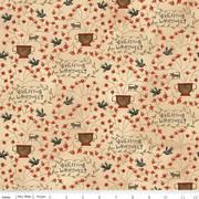 Riley Blake Bittersweet Farm, C14852-CORNSILK, Cornsilk, Teresa Kogut