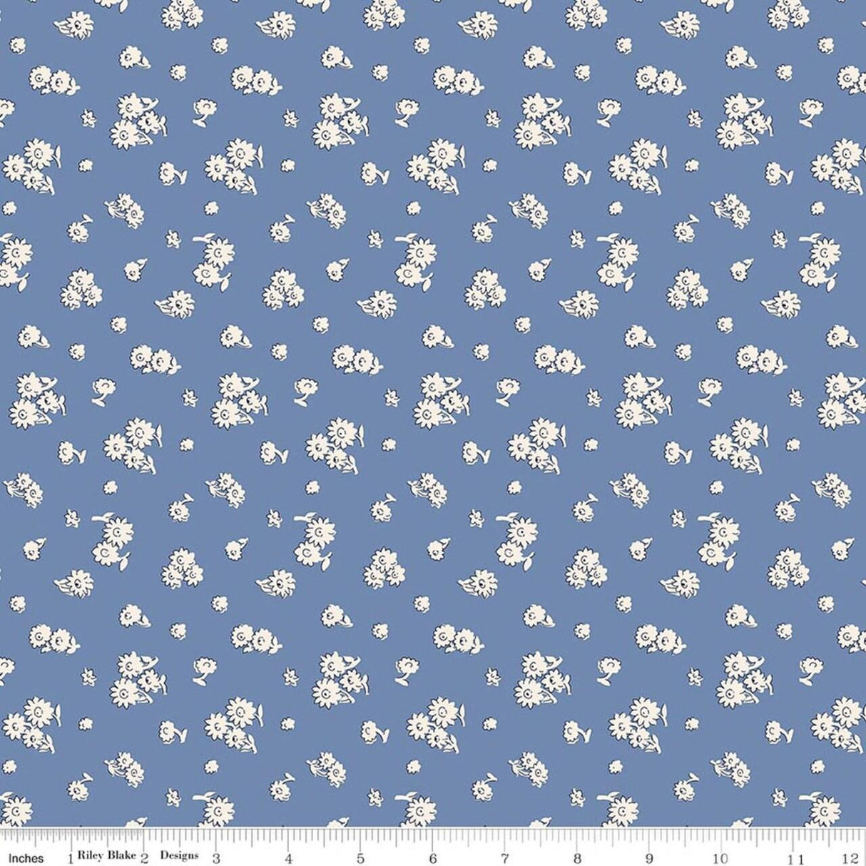 Riley Blake Designs Everlasting, 01667515A, Blue,