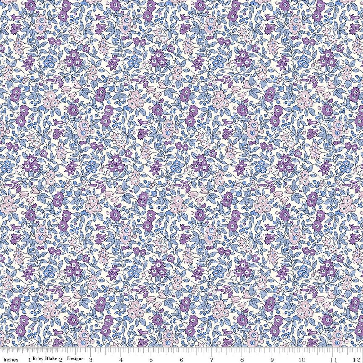 Riley Blake Designs Everlasting, 01667517A, Blue/Pink,