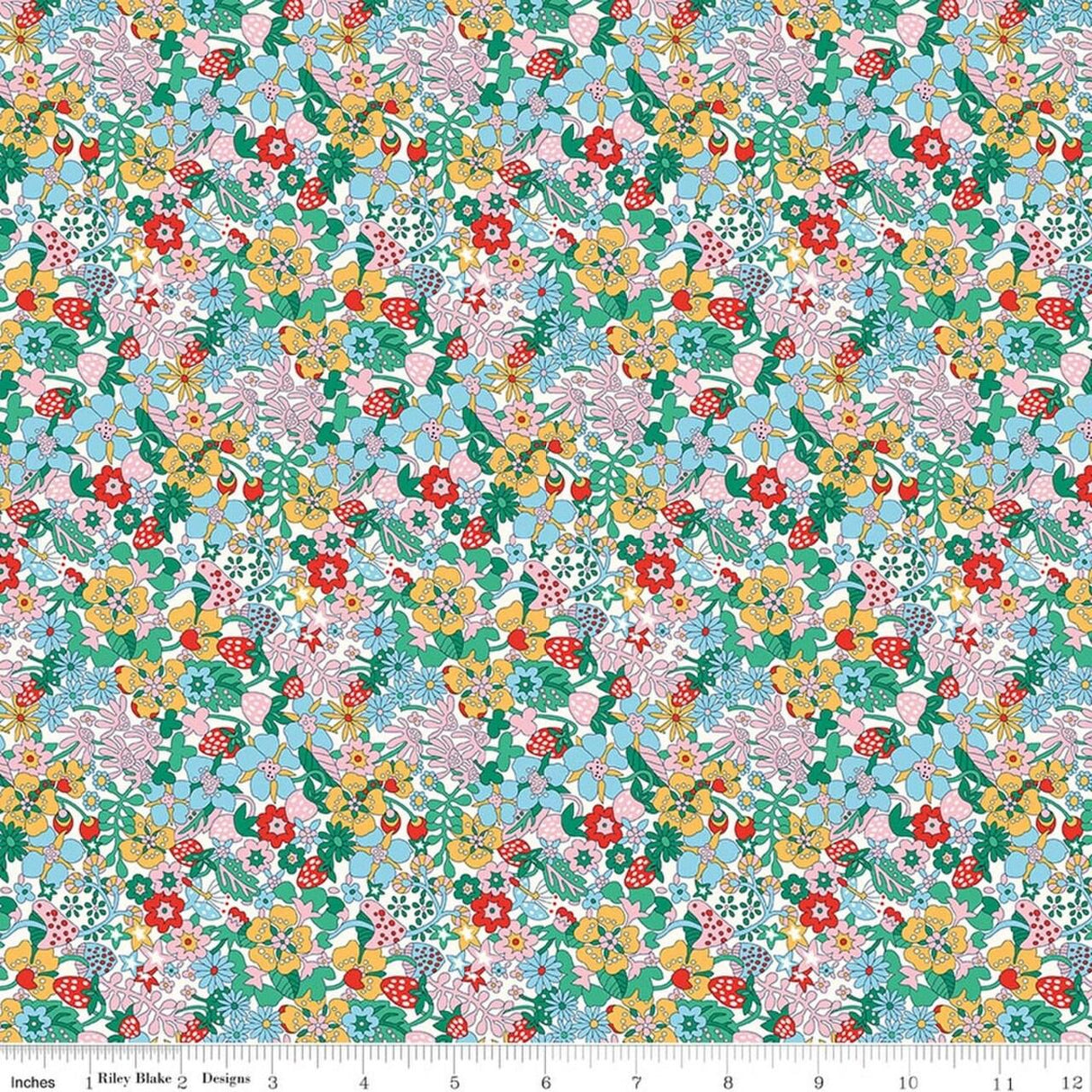 Riley Blake Designs Everlasting, 01667517B, Multi,