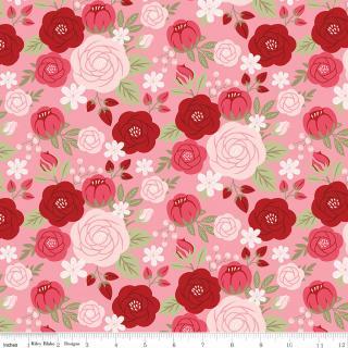Riley Blake Designs Sew In Love, C16900R-ROSE, Rose,