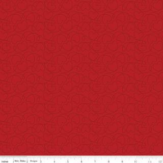 Riley Blake Designs Sew In Love, C16903R-RED, Red,