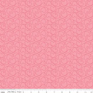 Riley Blake Designs Sew In Love, C16903R-ROSE, Rose,