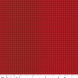 Riley Blake Designs Sew In Love, C16906R-RED, Red,