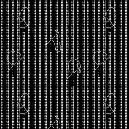 Riley Blake, Judy Wecker Frisch, Sew Journal, C13885-BLACK, Black