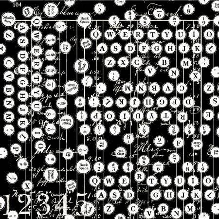 Riley Blake, Judy Wecker Frisch, Sew Journal, C13893-BLACK, Black