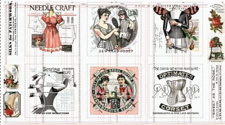 Riley Blake, Judy Wecker Frisch, Sew Journal, PD13880-PANEL, Panel