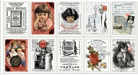 Riley Blake, Judy Wecker Frisch, Sew Journal, PD13881-PANEL, Panel