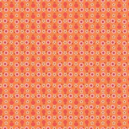 Riley Blake, Lori Holt, Bee Dots, C14160-PUMPKIN, Pumpkin