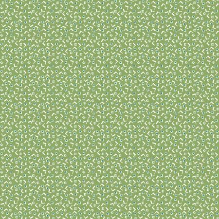 Riley Blake, Lori Holt, Home Town, C13592-LTBASIL, Light Basil