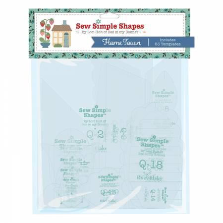 Riley Blake, Lori Holt, Home Town, STT-31079, Simple Shapes