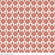 Riley Blake Magical Winterland, C14946-BARNRED, Barnred, Lisa Audit