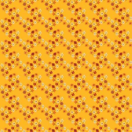 Riley Blake, Sandy Gervais, Falls in Town, C13515-GOLD, Gold