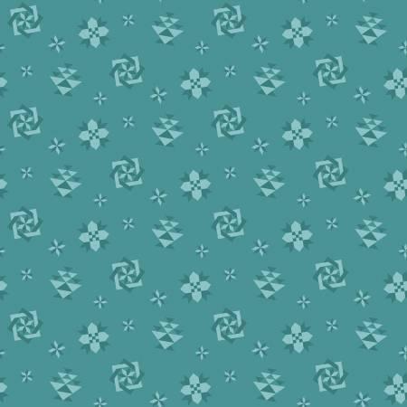 Riley Blake, Tara Reed, Spring Barn Quilts, C14332-TEAL, Teal