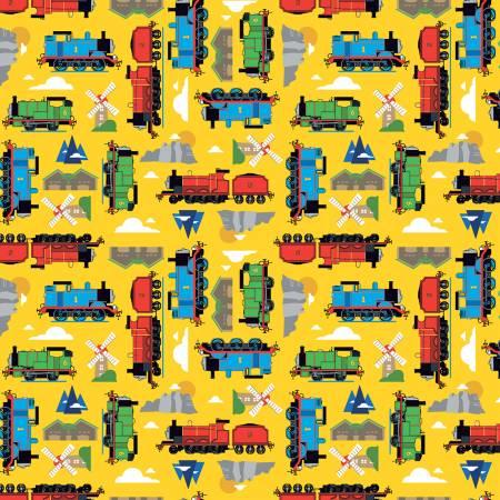 Riley Blake, Thomas & Friends All, C11002-YELLOW, YELLOW