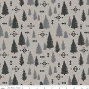 Riley Blake, Timberland, C10333-LTGRAY, Light Gray