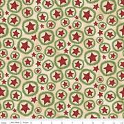 Riley Blake Up On The Housetop, C14733-SNOWFLAKE, Snowflake, Teresa Kogut