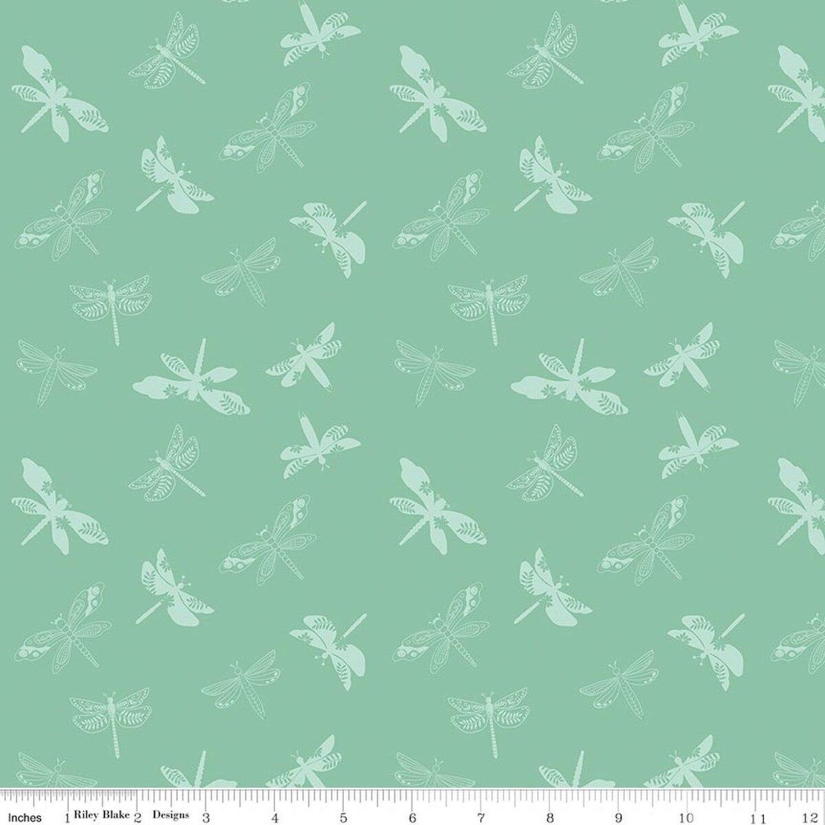 Riley Blakes Designs Awakening, C17102-SONGBIRD, Songbird,