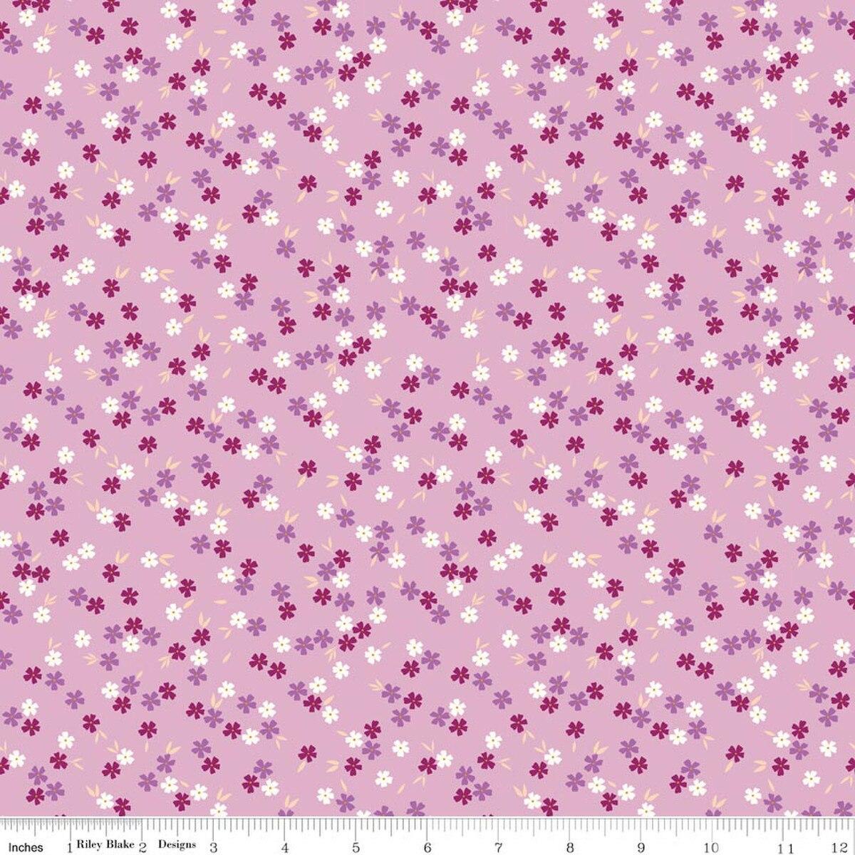 Riley Blakes Designs Homage, C17224-LAVENDER, Lavender,