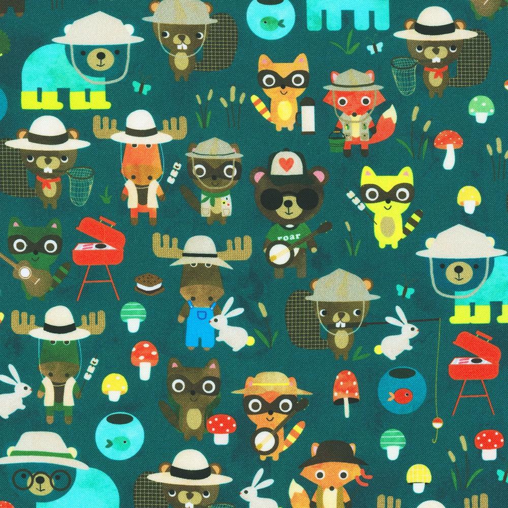 Robert Kaufman Campground Critters, AAKD-22780-438, Night,