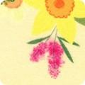 Robert Kaufman, Happy Easter, AFGD-23576-84, Cream, Flowers