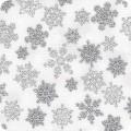 Robert Kaufman, Holiday Charms, SRKM-19951-186, Silver