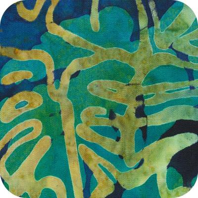 Robert Kaufman Jungle Dreams, SRK-22612-215, Surf, Artisan Batiks