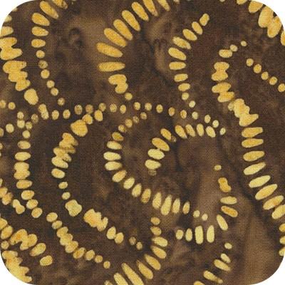 Robert Kaufman Jungle Dreams, SRK-22613-479, Acorn, Artisan Batiks