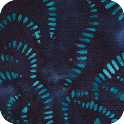 Robert Kaufman Jungle Dreams, SRK-22613-59, Ocean, Artisan Batiks