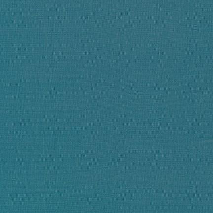 Robert Kaufman Kona® Solids, K001-1373, Teal Blue