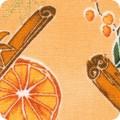 Robert Kaufman Sweet Pumpkin Spice, SRKM-22323-148, Pumpkin,