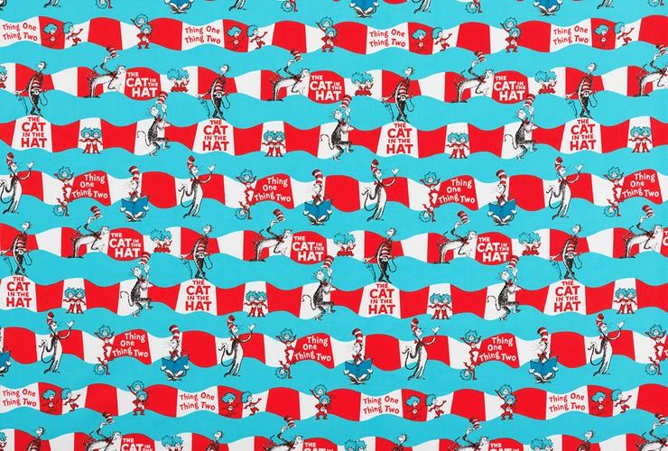 Robert Kaufman, The Cat In The Hat, ADE-72589-70, Aqua