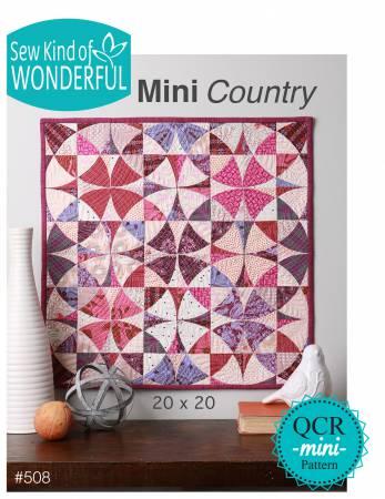 Sew Kind of Wonderful, Mini Country, pattern, SKW508