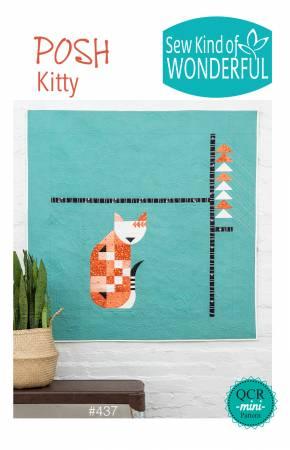 Sew Kind of Wonderful, Posh Kitty, pattern, SKW437