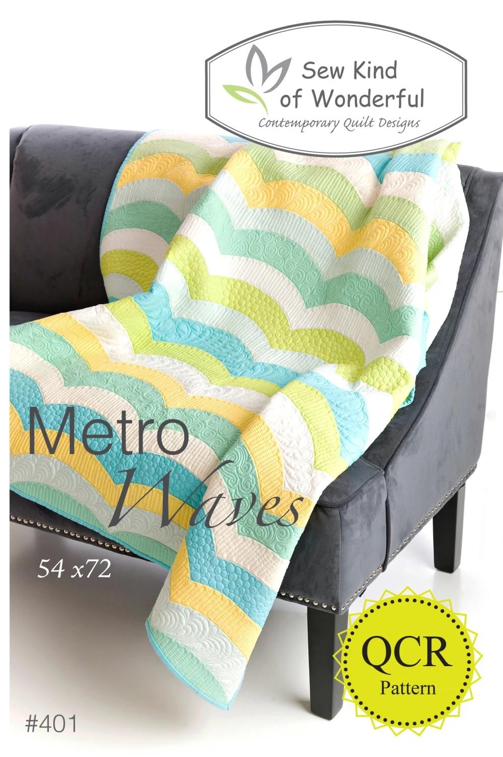 Sew Kind of Wonderful, pattern, Metro Waves, SKW401
