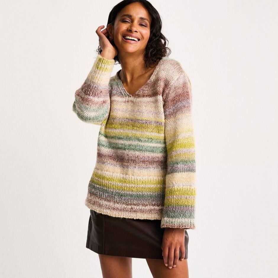 Sirdar, Pattern, F258 Set-In Stone Sweater
