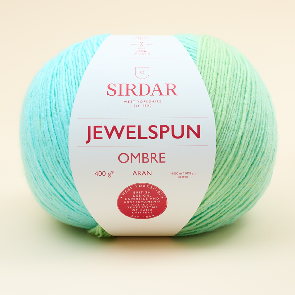 Sirdar, Yarn, F262-0101, Jewelspun Ombre, Citrus Sky
