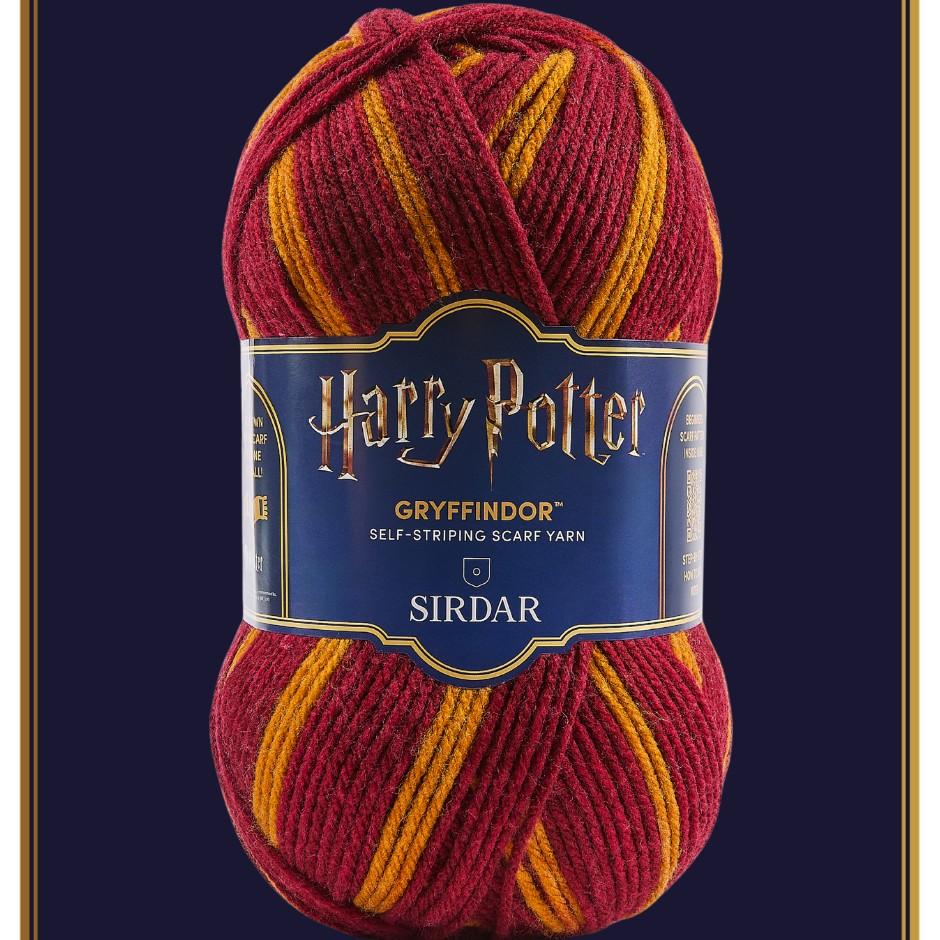 Sirdar, Yarn, Harry Potter Scarf Yarn, Gryffindor, F934-0301