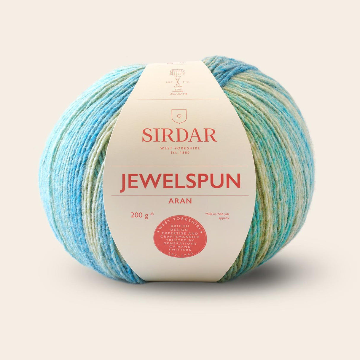 Sirdar, Yarn, Jewelspun, F237-0851, Evening Aqua